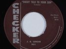 Blues 45 J.B. LENOIR Daddy Talk To Your Son CHECKER HEAR