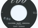 R&B ROCKER POPCORN 45   TONY HARRIS  