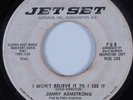 Northern Soul 45 JIMMY ARMSTRONG I Won't Believe It Til I See It JET SET HEAR
