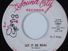 Northern Soul 45 GEORGE HOBSON Let It Be Real SOUND CITY HEAR
