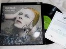 Autographed David Bowie HUNKY DORY Vinyl record  - 1971 UK pressing