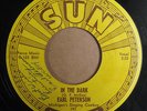 EARL PETERSON   BOOGIE BLUES RARE SIGNED SUN 197   HEAR HILLBILLY ROCKABILLY 45