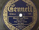 Jazz 78rpm - King Oliver Creole Jazz Band - Gennett 5134