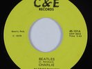 Novelty Break-In Beatles 45 CHARLIE Beatles C&E VG+ HEAR