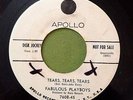 THE FABULOUS PLAYBOYS - Apollo 45 RPM Promo - 