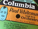 HOT 1920s DANCE BIX' w PAUL WHITEMAN 7th Heaven Columbia 1877-D  E+