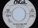 R&B Rocker 45 BABY CORTEZ You Give Me Heebie Jeebies OKEH HEAR