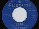 R&B Doo Wop 45 NOLAN STRONG & DIABLOS If I Oh I FORTUNE HEAR
