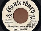 CANTERBURY soul PROMO 45  THE TEMPOS - Countdown Here I Come  NICE