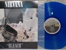 NIRVANA Bleach BLUE Vinyl AUSTRALIAN Import LP WATERFRONT Records KURT COBAIN