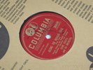 GENE KRUPA Signed Columbia 36846 / 78 rpm Record AUTOGRAPH AUTO Big Band Drummer