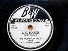 BLUES HARMONICA BOOGIE 78: ROBINSON BROS. L.C. Boogie/Hurry Hurry Hurry Baby B&W