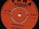 TENDERFOOT SKA / MEMORIES   RICO RODRIGUEZ ( Near Mint ) Original *PAMA* 1968 ?