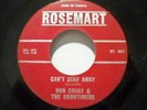DON COVAY & THE GOODTIMERS*CAN'T STAY AWAY/MERCY, MERCY*ROSEMART RT. 801*CDN