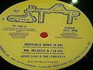 ARNIE LOVE & LOVELETTS-Invisible Wind/We Had Enough-Tap-12 inch 33 Rpm Single