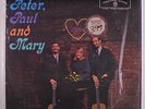 PETER, PAUL & MARY: Peter, Paul & Mary LP (gold label, shrink) Folk