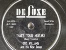 Hear  Doo Wop 78 Otis Williams  - That'S Your Mistake / Too Late I Learned On De