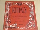 KODALY Sonata for Unaccompanied Cello Op. 8 JANOS STARKER Period SPLP 510 EXCLNT