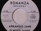 ELWOOD JAMES: Arkansas Jane / Stand Up 45 (dj, sl label wear) rare Soul