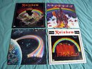 RAINBOW - 4 x UK Vinyl LPs - ON STAGE/DOWN TO EARTH/RISING/RITCHIE BLACKMORES EX
