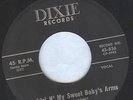 Pete Peters RARE OBSCURE ROCKABILLY 45 on Dixie ROCKIN IN MY SWEET BABYS ARMS