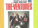 VENTURES--PICTURE SLEEVE + 45---(BLUE STAR/COMIN' HOME BABY)---PS--PIC--SLV