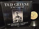 TED GREENE Solo Guitar LP  PRIVATE PRESS PMP Jazz Guitar Classic