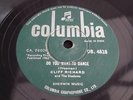 CLIFF RICHARD DO YOU WANT TO DANCE RARE 1962 78 RPM RECORD COLUMBIA DB.4828