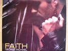 GEORGE MICHAEL FAITH LP 1987 WITH BLUE BACK COVER COLUMBIAN