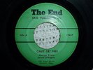 THE END can't break free RARE MASS. GARAGE 45 SAW PUB. CO. 1966 GEORGE EVANS
