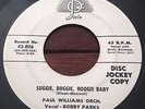 Rare R&B 45 Paul Williams Orch. Bobby Parks Josie 806 M- DJ White Label Promo