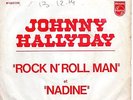 JOHNNY HALLYDAY, SG, ROCK N´ROLL MAN + 1, MADE IN FRANCE.1974