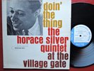 HORACE SILVER QUINTET on Blue Note —DOIN' THE THING— jazz lp mono ORIG rvg