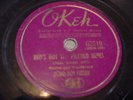 BLIND BOY FULLER vg 78 on OKEH 0518, PRE-WAR