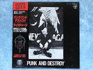 DISCHARGE Punk And Destroy 35122-25 JAPAN LP w/OBI 083az7