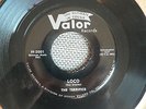 RARE TITTYSHAKER ROCKABILLY 45 rpm THE TERRIFICS on VALOR lbl LOCO 1958 EXOTICA