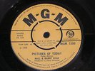 Paul & Barry Ryan - Pictures of Today 1968 MGM 45rpm Very Good Plus condition