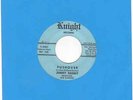 rare mid 60s killer garage 45 Jimmy Rabbit 'Pushover' on KNIGHT DJ COPY # K-1049