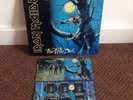 Iron Maiden Fear Of The Dark Merch Sheet Rare Gatefold UK album A1 First Nwobhm