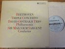 SBO 2753 Beethoven Triple Concerto / Oistrakh / Sargent etc. B/S 10