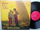 MOKIE, J.J & R.O.B Speed of Light 1972 SOUL FUNK Private pressing LP c