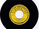 JOHNNY CASH-SUN  232 ORIGINAL ROCKABILLY 45 FOLSOM PRISON BLUES VG+ PLAYS GREAT