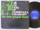 CLARENCE CLAY & WILLIAM SCOTT The New Gospel Keys Bluesville DG Mono LP