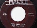 THELMA HARPER-FOOL THAT I AM /IT HURTS-FEMALE VOCAL JAZZ R&B 45 on MARK III