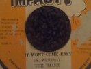 it wont come easy/the manx