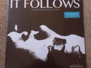 DISASTERPEACE IT FOLLOWS LP Soundtrack OST Split Blue Splatter Vinyl Horror Cult