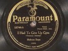 78 RPM  Hokum Boys, Paramount 12746, E Blues