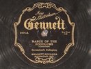 78 RPM  Carmichael's Collegians, Gennett 6474, VV+  Jazz