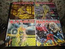 4 IRON MAIDEN  Vinyl  LPs PIECE OF MIND, KILLERS , THE NUMBER OF BEAST PROWLER