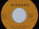 Sweet Soul 45 SI-BERIANS This Is The Ending Of Our Love RICARDO HEAR